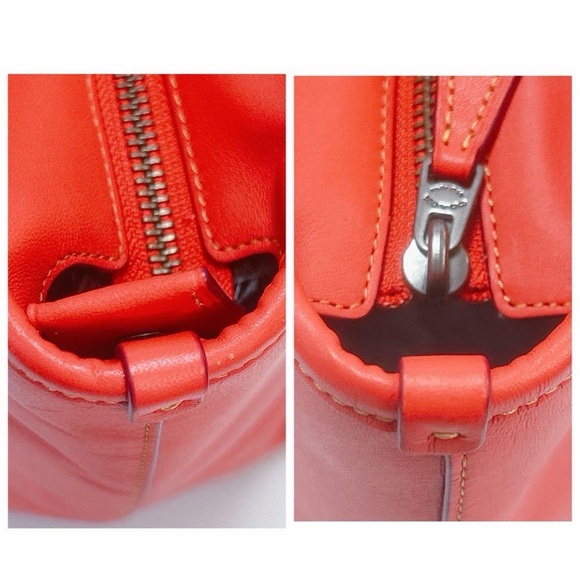 Coach x Disney Mickey Mouse City Zip Tote Red Leather Limited Edition F58957 - Picture 9 of 14